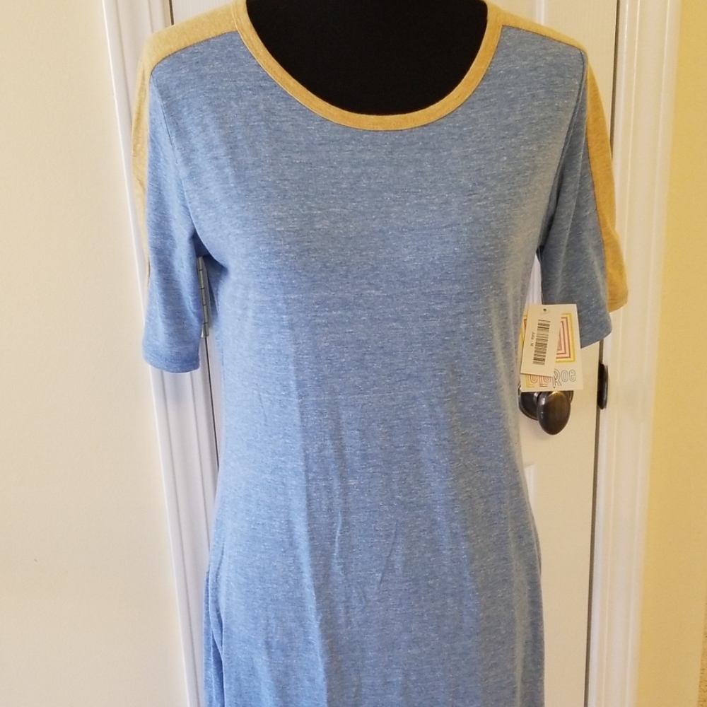 LuLaRoe Julia Dress Sz Med NWT